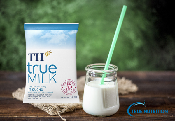 Giá 1 thùng sữa TH True Milk 220ml ít đường: Mua ở đâu rẻ nhất?