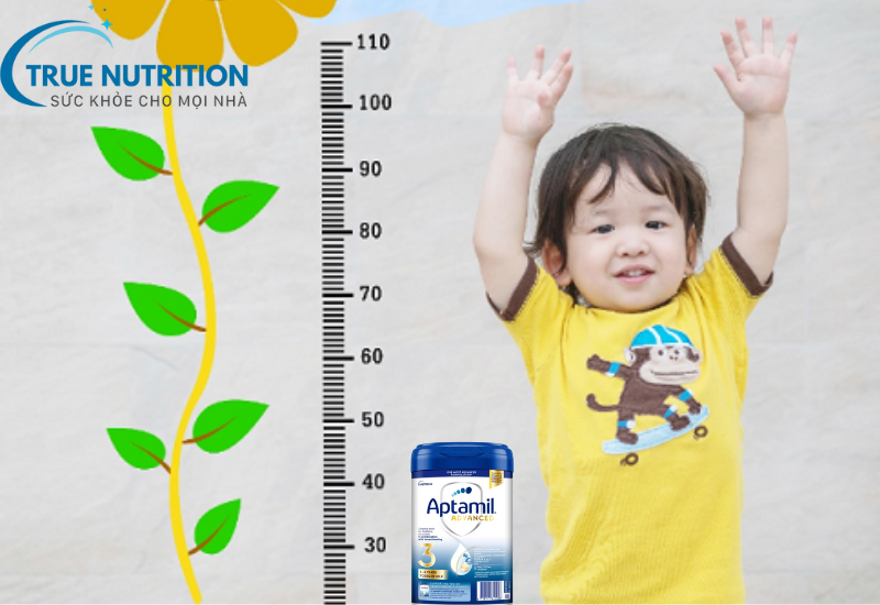 Sữa Aptamil Anh có tăng chiều cao không? Bí quyết phát triển toàn diện