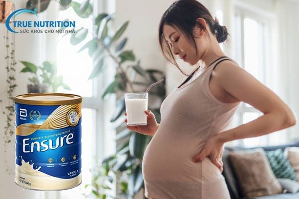 Sữa ensure cho bà bầu giá bao nhiêu?