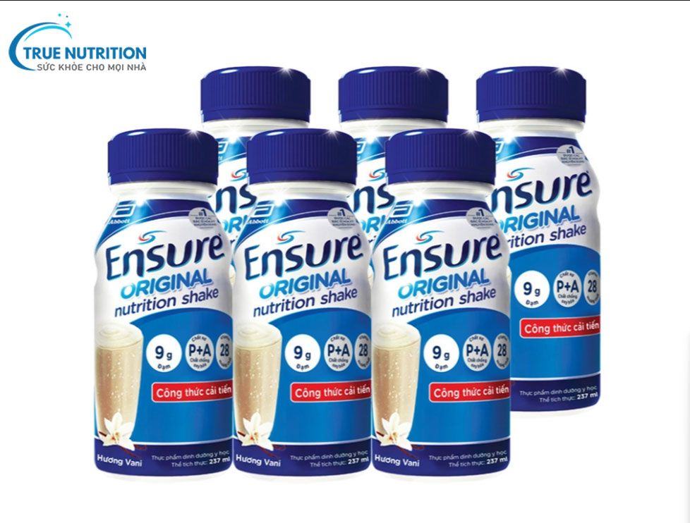 Sữa Ensure Nước Lốc 6 Chai Giá Bao Nhiêu?