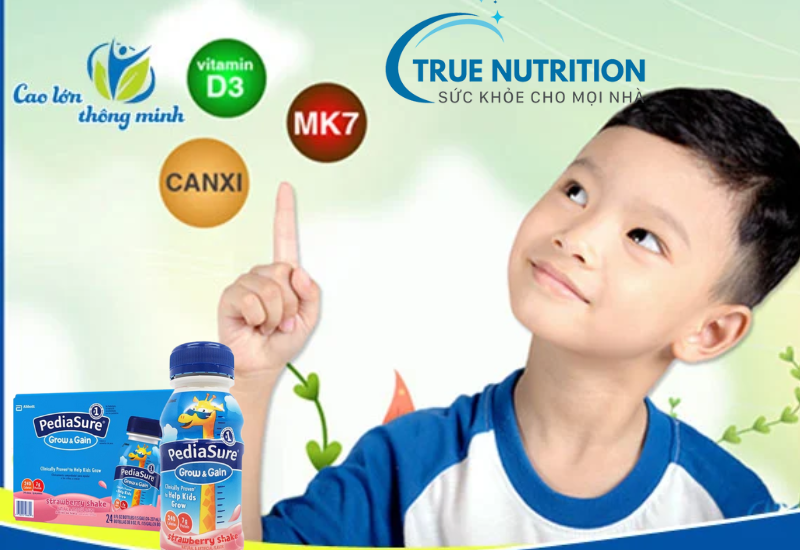 Sữa Pediasure nước pha sẵn có tốt không? Lợi ích vượt trội cho trẻ nhỏ