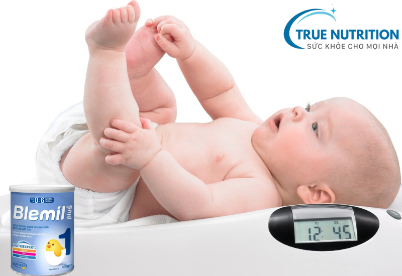 Sữa Blemil có tăng cân không? Khám phá ngay công dụng thật sự