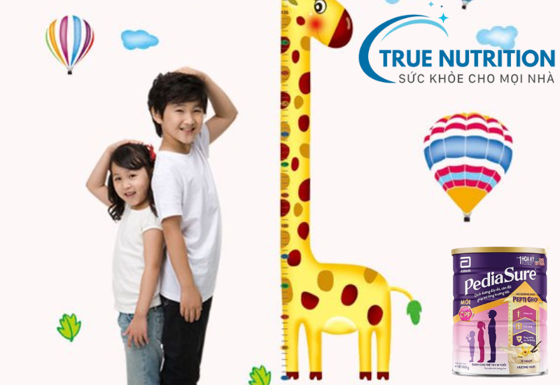 Sữa Pediasure Có Tăng Chiều Cao Không? Sự thật ít ai biết