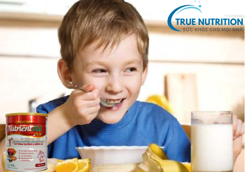 Sữa Diamond Nutrient Kid 1 có tốt không? Bí quyết tăng cân