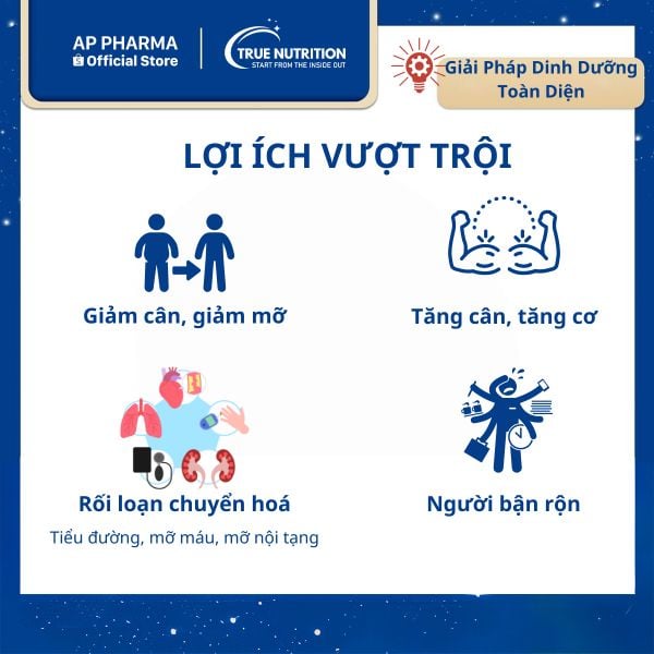 Optimeal cung cấp dinh dưỡng cân đối, thông minh