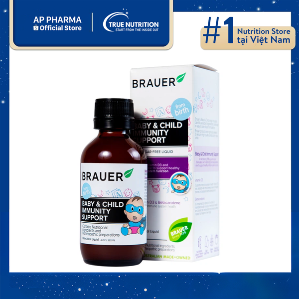 Siro Brauer Baby & Child Immunity Support