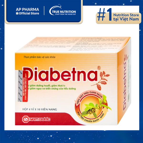 Viên Uống Diabetna Nam Dược: Giải Pháp Toàn Diện Để Hỗ Trợ Quản Lý Đường Huyết