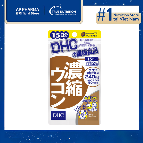 DHC Concentrated Turmeric: Bí Quyết Từ Nghệ Để Tăng Cường Sức Khỏe Toàn Diện
