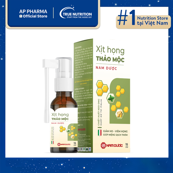 Xịt Họng Thảo Mộc Nam Dược: Bí Quyết Dịu Cổ Họng Ngay Tức Thì