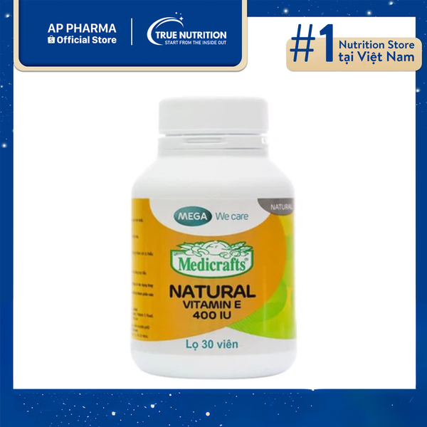 Viên Nang Mềm Vitamin E 400 IU: Bí Quyết Đẹp Da Và Sức Khỏe Từ Thiên Nhiên