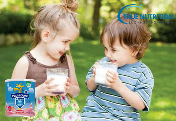 Cách pha sữa Pediasure Grow and Gain 400g