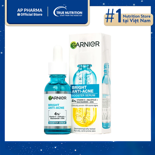 Anti Acne Serum - Garnier Skin Naturals Bright Complete