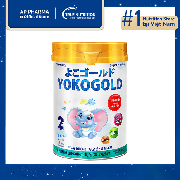 Sữa Bột Vinamilk Yoko Gold 2: Công Thức Dinh Dưỡng Đột Phá Cho Trẻ Từ 1-2 Tuổi