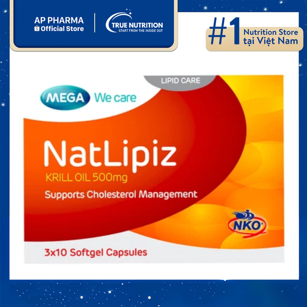 Viên UNatlipiz MEGA: Chìa Khóa Cho Sức Khỏe Tim Mạch
