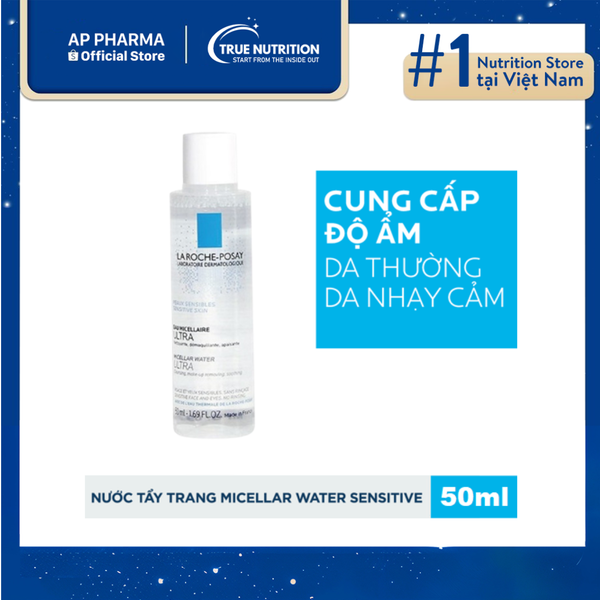 Tẩy trang La Roche-Posay mini Micellar Water Ultra