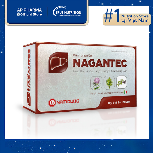 Viên Nang Mềm Nagantec Nam Dược: Giải Pháp Bảo Vệ Gan Toàn Diện Từ Thiên Nhiên
