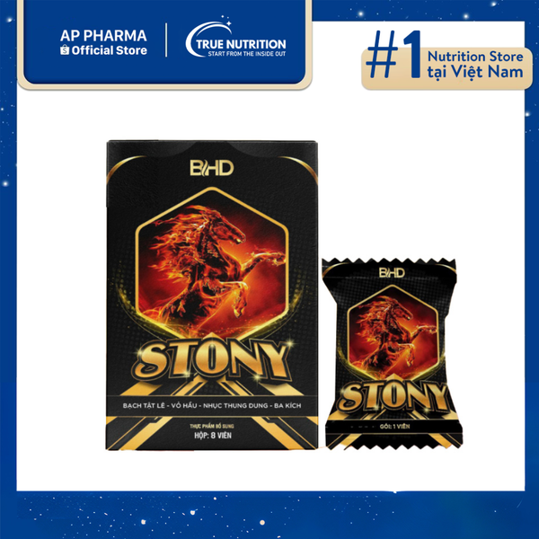 Kẹo Stony: Thành Phần, Tác Dụng, Cách Dùng và Giá Bán Chính Hãng