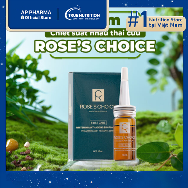 SERUM ROSE'S CHOICE: Giải Pháp Tối Ưu Ngăn Ngừa Lão Hóa Da Hiệu Quả!