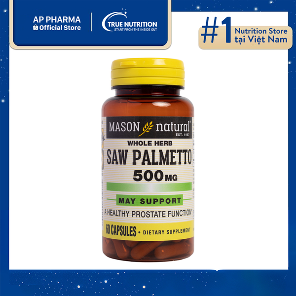 Saw Palmetto 500mg