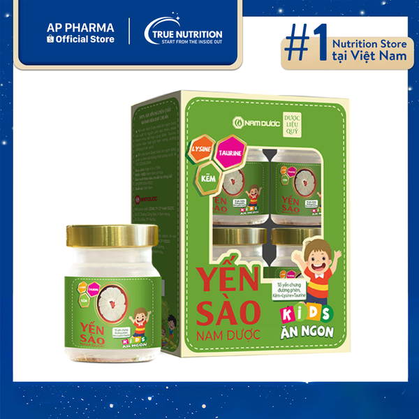 Yến Sào Nam Dược Kids Ăn Ngon: Bí Mật Nuôi Dưỡng Sức Khỏe Và Trí Tuệ Cho Con Yêu