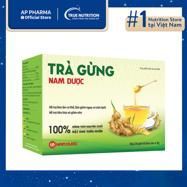 Trà Gừng Nam Dược: Hương Vị Đặc Biệt Và Lợi Ích Cho Sức Khỏe Bất Ngờ