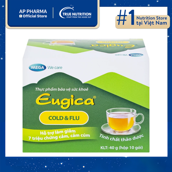 Tinh Chất Thảo Dược Eugica Cold & Flu: Bí Quyết Đánh Bại Cảm Cúm!