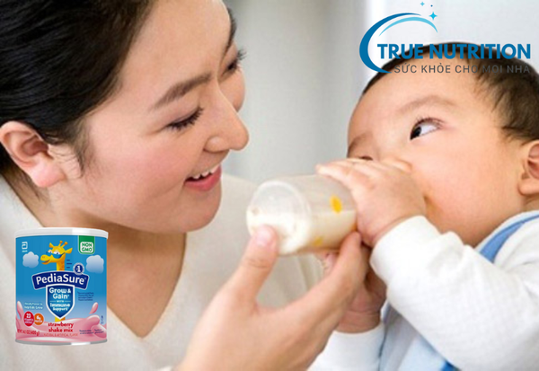 Cách pha sữa Pediasure Grow and Gain 400g