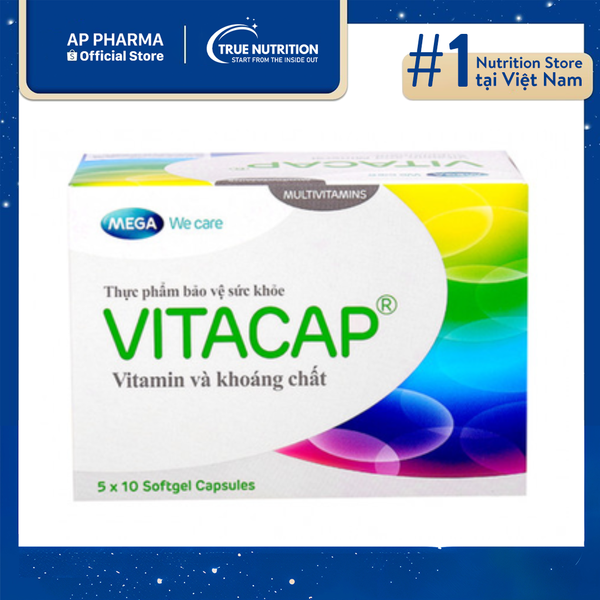 Vitacap Mega We Care: Viên Uống Dinh Dưỡng Bổ Sung Vitamin & Khoáng Chất