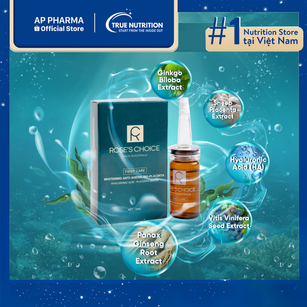 SERUM ROSE'S CHOICE: Giải Pháp Tối Ưu Ngăn Ngừa Lão Hóa Da Hiệu Quả!