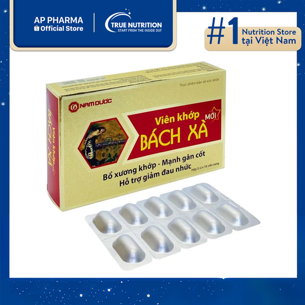 Viên Khớp Bách Xà: Bí Quyết Giảm Đau Và Cải Thiện Chức Năng Khớp Hiệu Quả