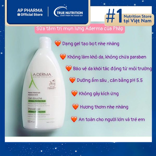 Sữa Tắm Aderma: Giải Pháp Hoàn Hảo Cho Làn Da Nhạy Cảm
