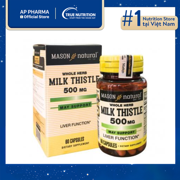 Mason Milk Thistle 500mg