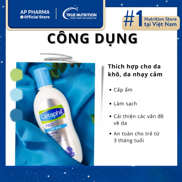 Sữa Tắm Cetaphil Cho Người Lớn: Dưỡng Da Mịn Màng