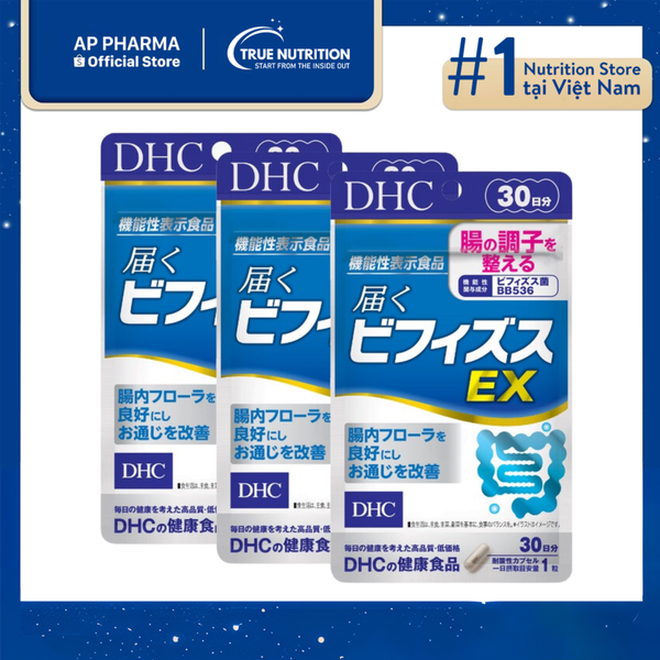 DHC Bifidus EX: Bí Quyết Đường Ruột Khỏe Mạnh, Cải Thiện Tiêu Hóa