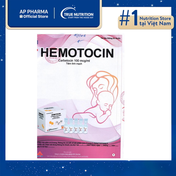 Thuốc Hemotocin: Chỉ Định, Công Dụng thông tin hiệu quả hướng dẫn thuốc