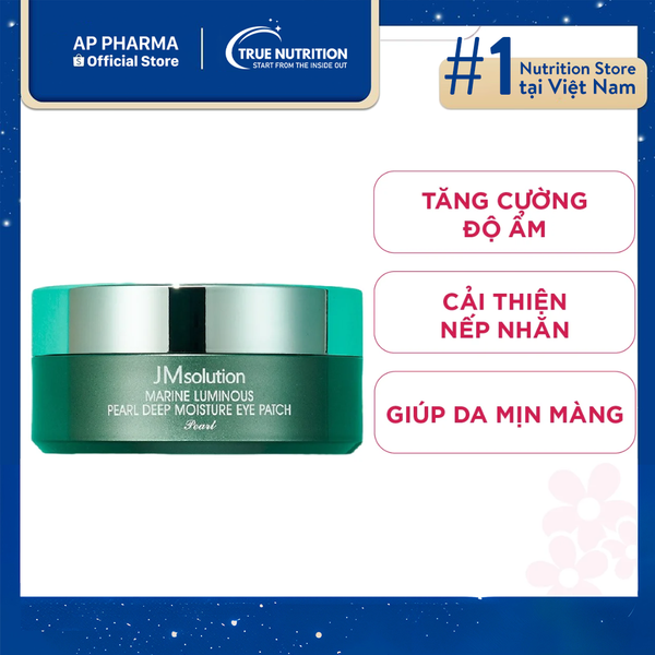 Mặt Nạ Mắt JM Solution: Dưỡng Ẩm & Sáng Mịn Nhanh Chóng
