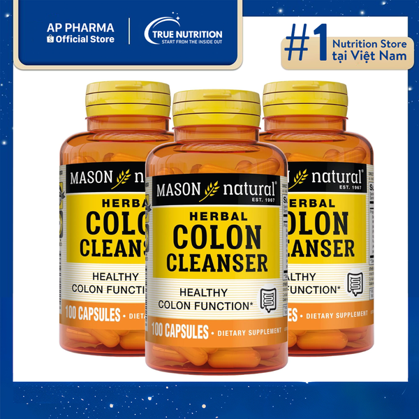 Mason Colon Herbal Cleanser May Support