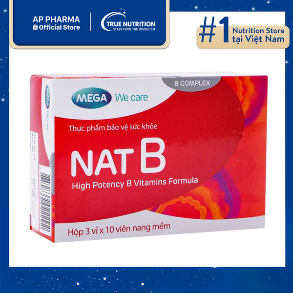 Viên uống Nat B điều trị thiếu Vitamin B