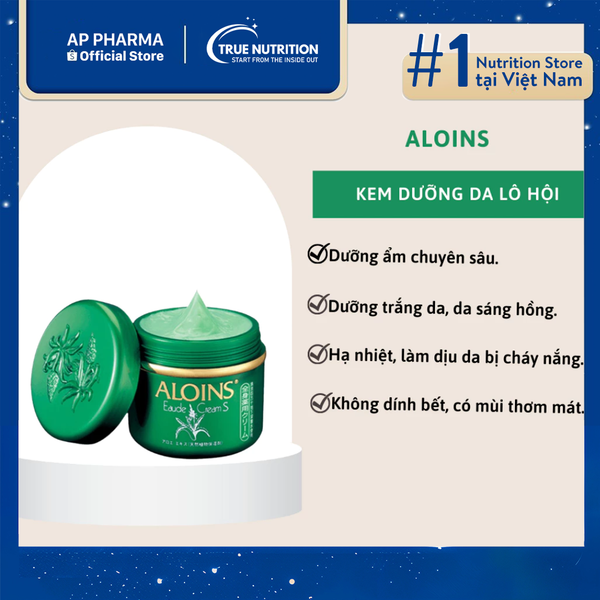 Aloins Eaude Cream: Giải Pháp Dưỡng Da Không Thể Bỏ Qua!