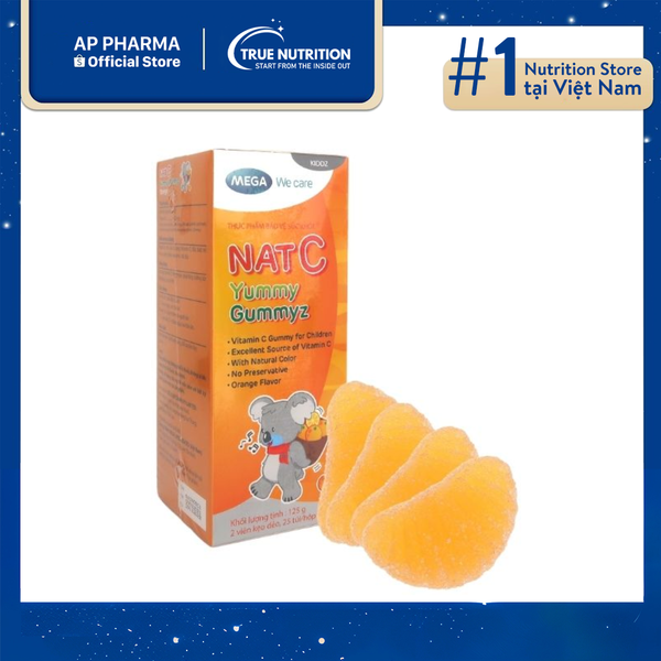 Viên Nhai Nat C Yummy Gummyz: Bí Quyết Tăng Cường Sức Đề Kháng Cho Trẻ