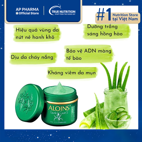 Aloins Eaude Cream: Giải Pháp Dưỡng Da Không Thể Bỏ Qua!