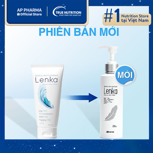 Sữa Rửa Mặt Lenka Có Thật Sự Tốt Không? Thành Phần, Độ pH, Review Chi Tiết