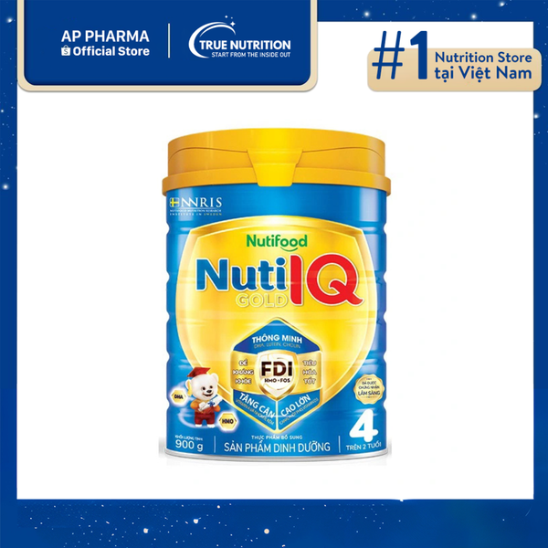 Sữa Bột Nuti IQ Gold 4 – Sự Lựa Chọn Hoàn Hảo Cho Bé Từ 2 Đến 6 Tuổi