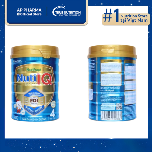 Sữa Bột Nuti IQ Gold 4 – Sự Lựa Chọn Hoàn Hảo Cho Bé Từ 2 Đến 6 Tuổi