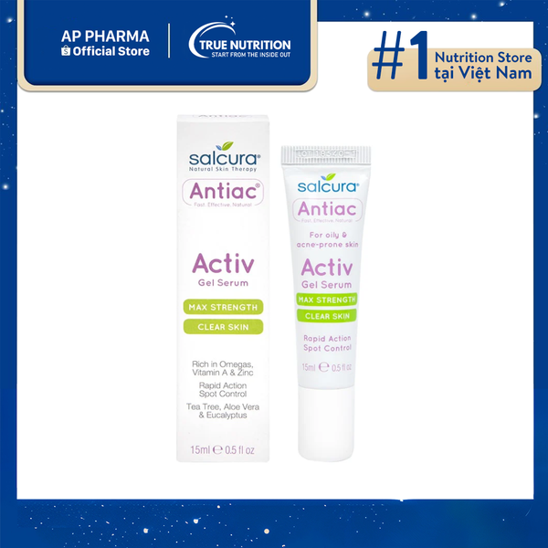 Activ Gel Serum có tác dụng gì? Thành phần, review, và bán ở đâu?