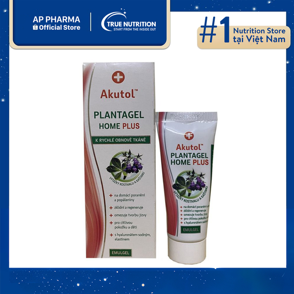 Akutol Plantagel Home Plus – Giải pháp nhanh lành vết thương hiệu quả