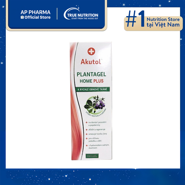Akutol Plantagel Home Plus – Giải pháp nhanh lành vết thương hiệu quả