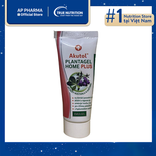 Akutol Plantagel Home Plus – Giải pháp nhanh lành vết thương hiệu quả