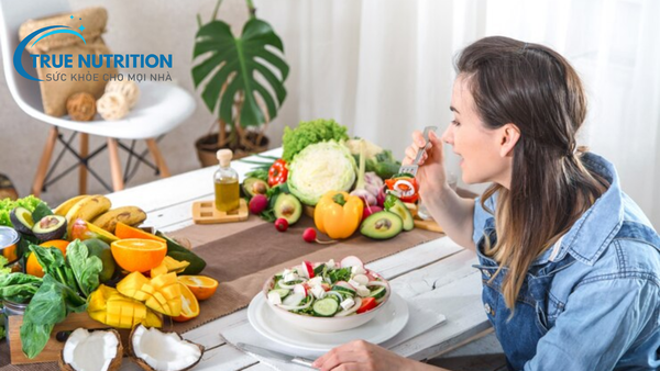 ăn nhiều rau củ