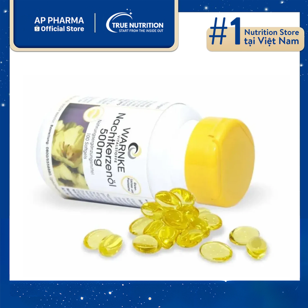 Tinh Dầu Hoa Anh Thảo Đức Warnke Nachtkerzenol 500mg: Có Tác Dụng Gì, Lưu Ý Khi Dùng
